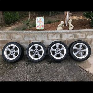 OEM Bullitt Tires and Rims.